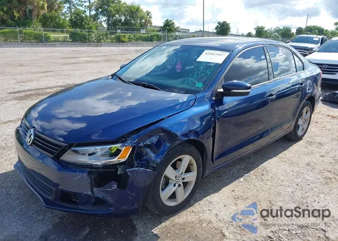 2011 Volkswagen Jetta 2.0L Tdi из США, поврежденный, VIN 3VWLL7AJ6BM088036